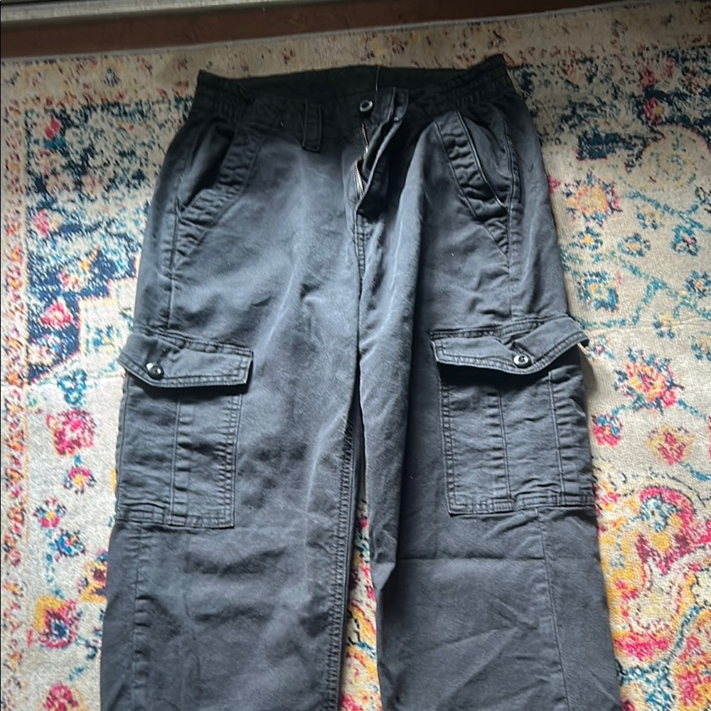 Women's Black Cargo Pants
